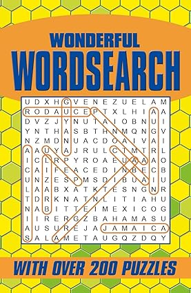 Wonderful Wordsearch Over 200 Puzzles            