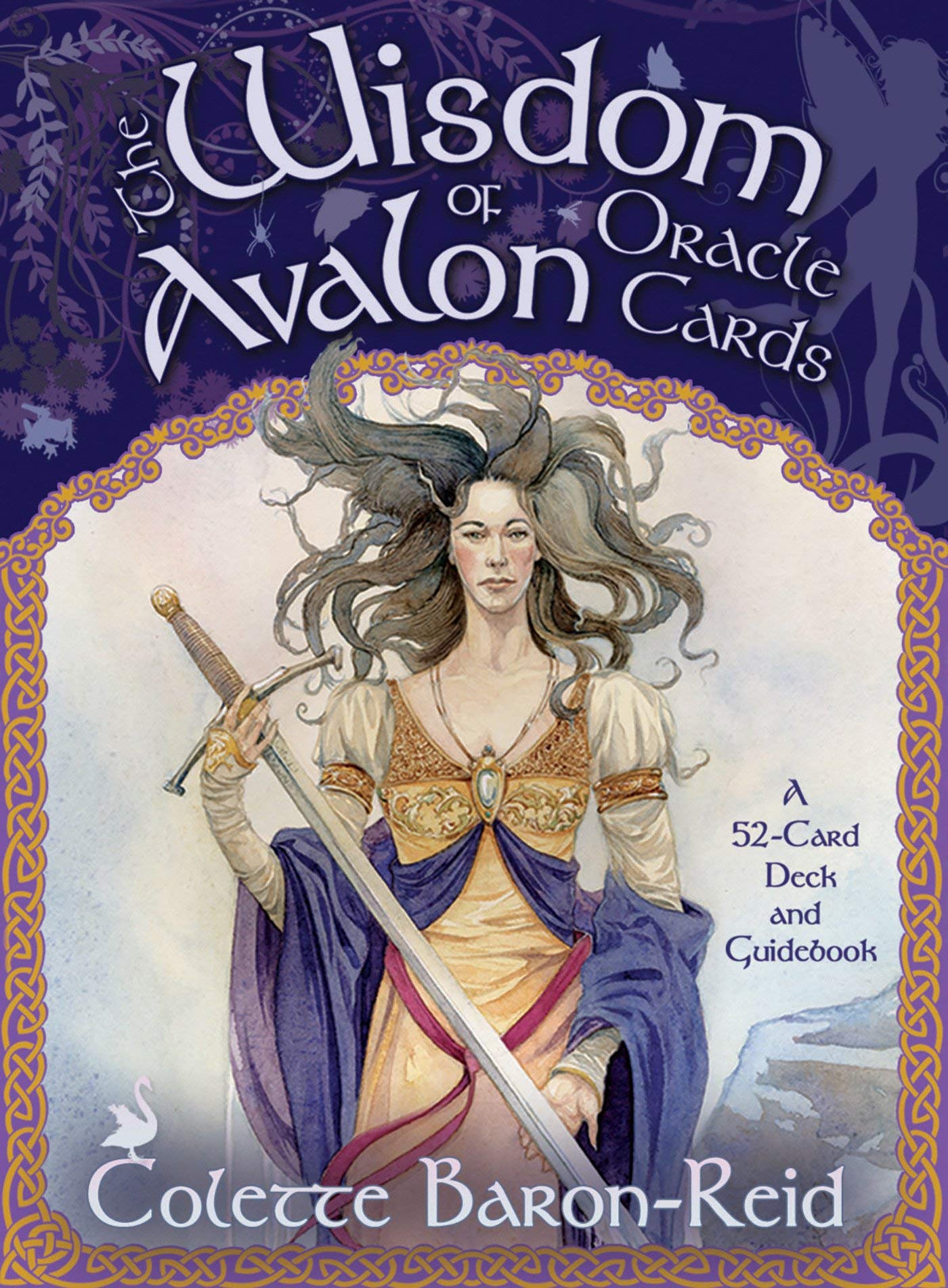 The Wisdom Of Avalon Oracle Cards A 52 Card Deck and Guidebook 