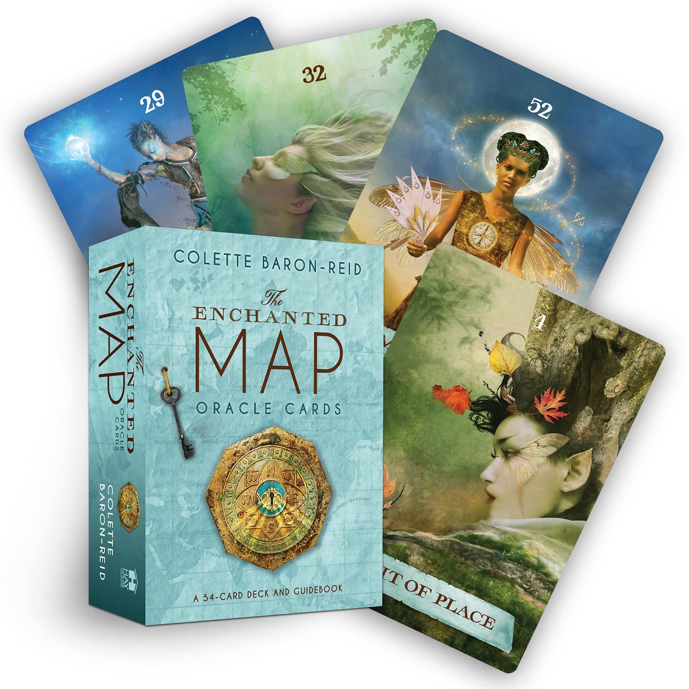 The Enchanted Map Oracle Cards A 54 Card Deck and Guidebook