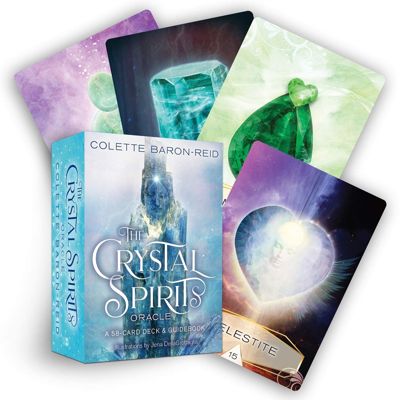 The Crystal Spirits Oracle A 58 Card Deck and Guidebook