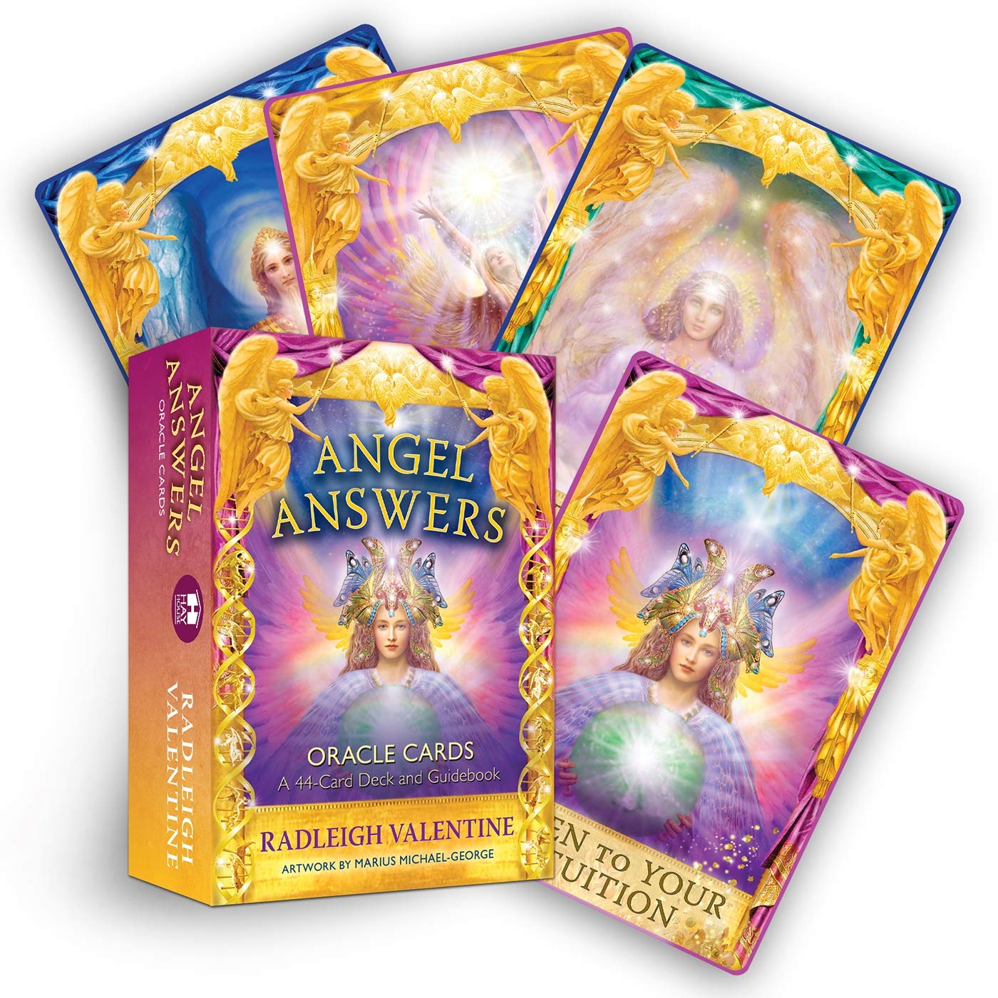 Angel Answers Oracle Cards 44 Card Deck and Guidebook
