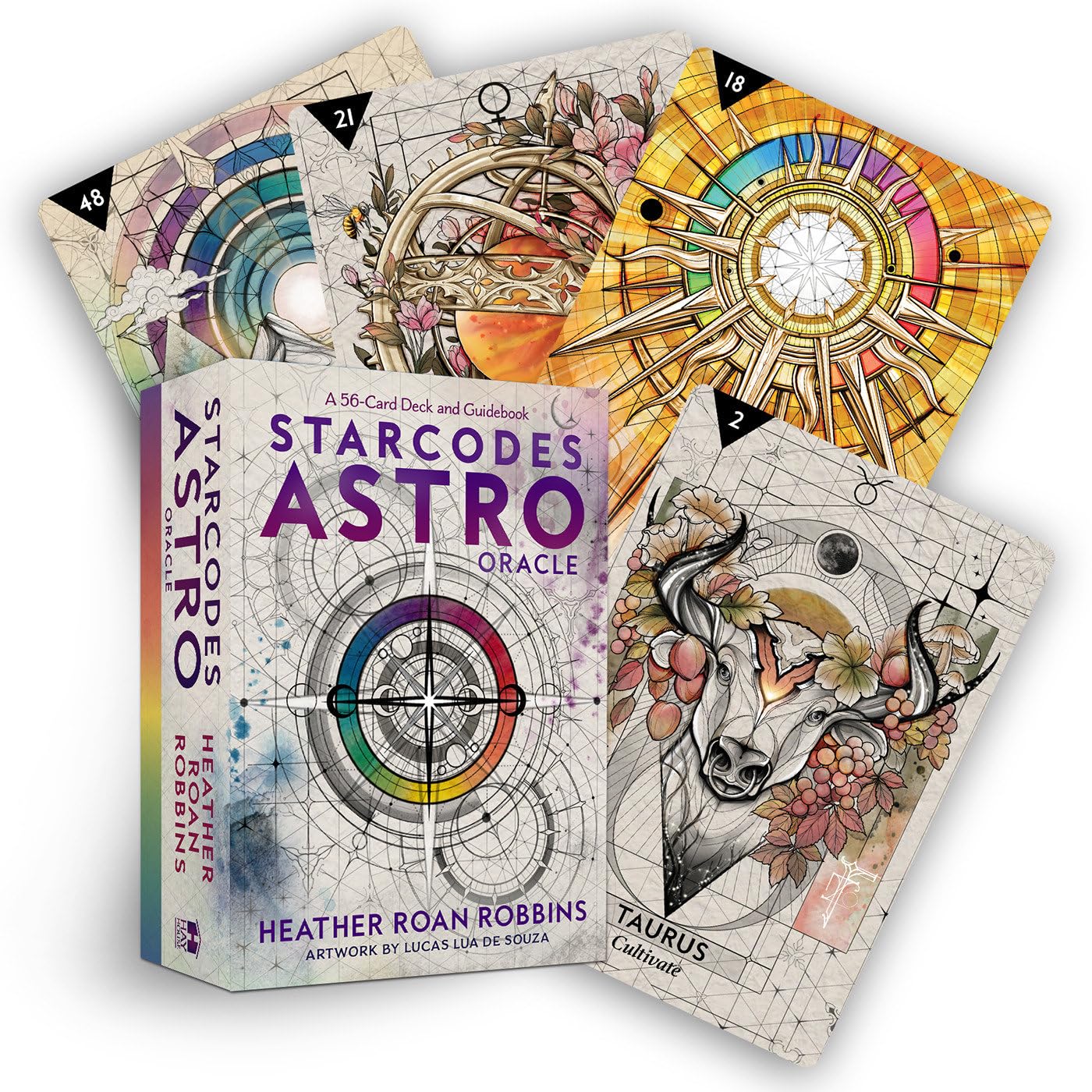 Starcodes Astro Oracle A 56 Card Deck And Guidebook