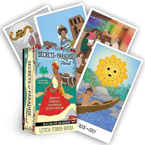 Secrets of Paradise Tarot An 81 Card Deck and Guidebook Inspired by Caribbean and Latin American Culture and Mysticism 