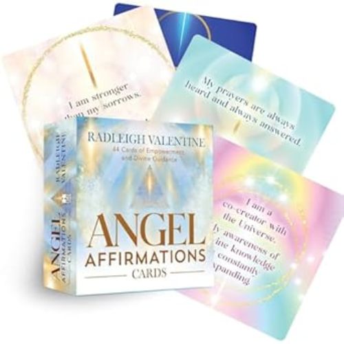 Angel Affirmations Cards 44 Cards of Empowerment and Divine Guidance 