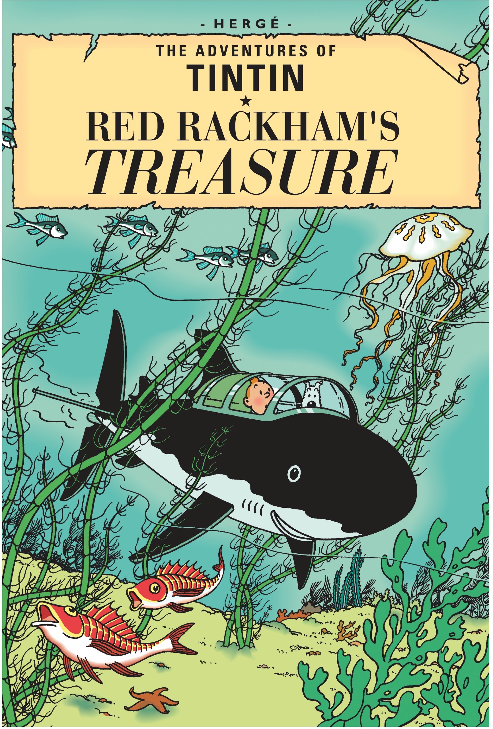 The Adventure of Tintin Red Rackhams Treasure 