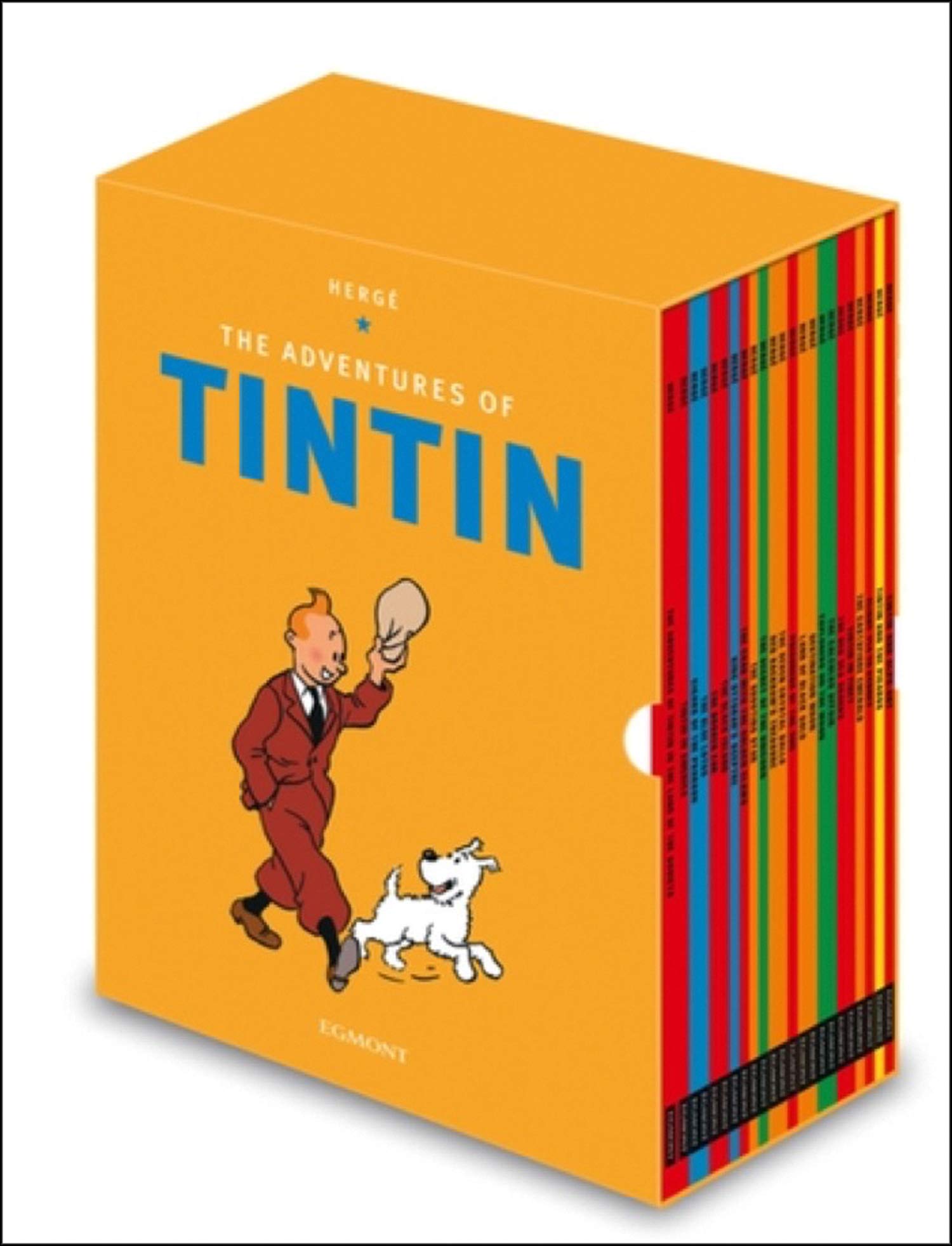 Tintin 23 Titles Paperback Boxed Set 