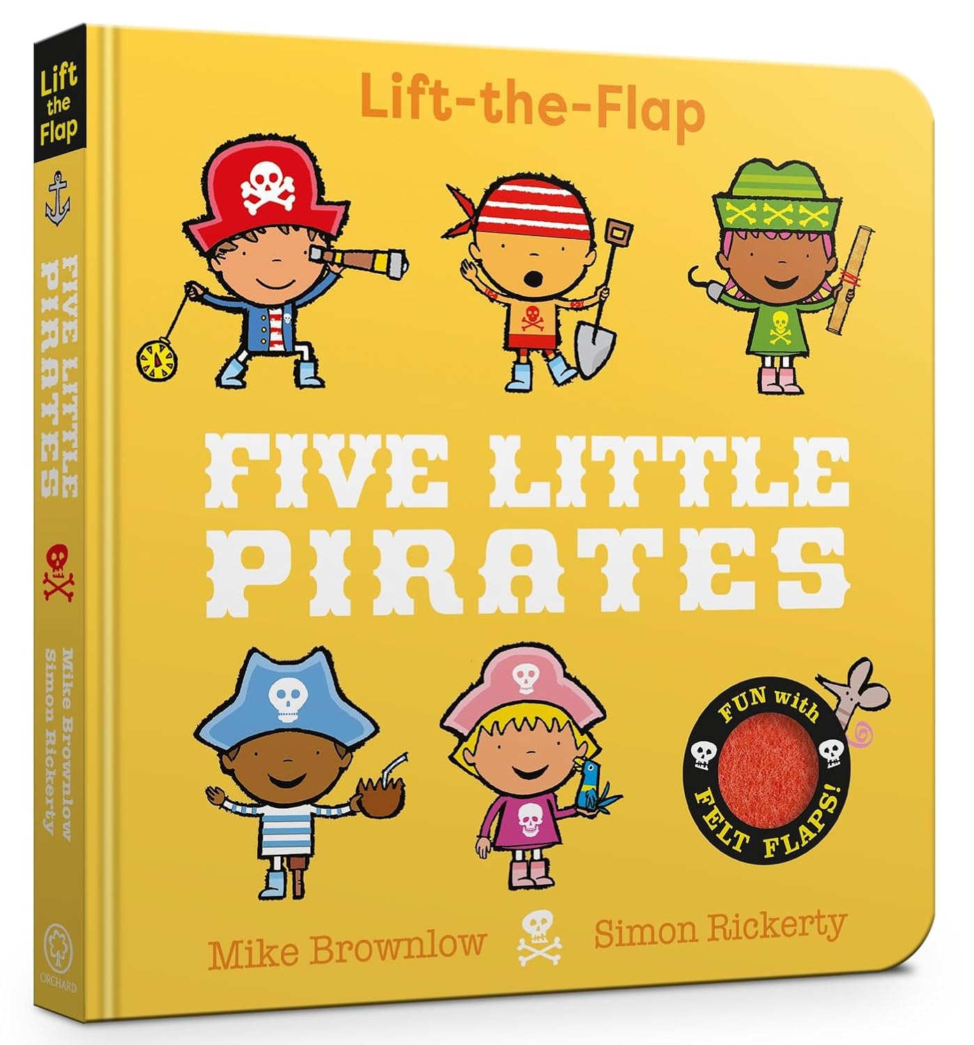 Five Little Pirates Lift the Flap