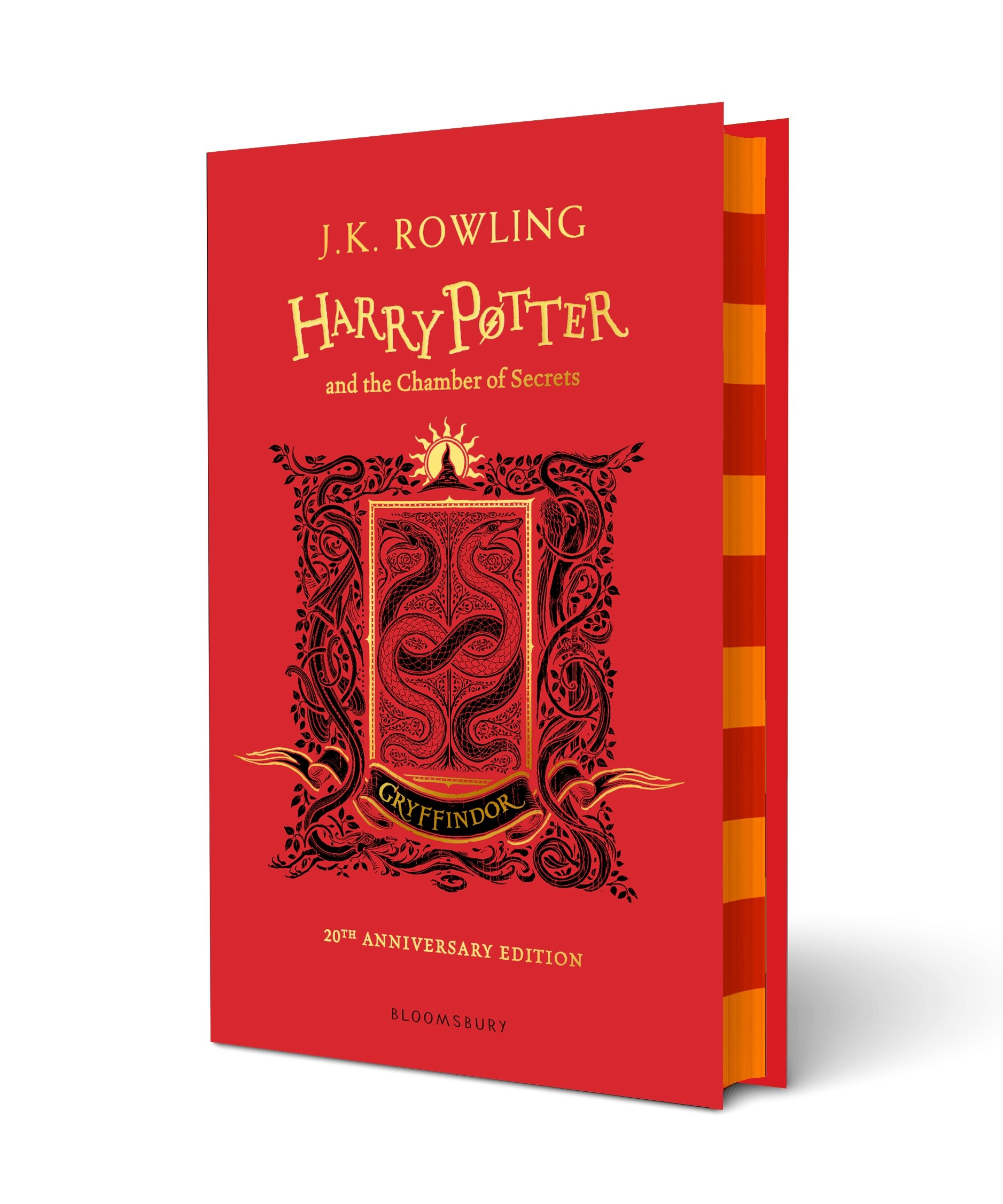 Harry Potter And The Chamber Of Secrets Part 2 Gryffindor House Edition Red Colour Hb