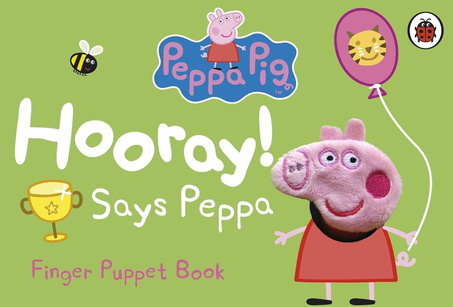 Peppa Pig Hooray Says Peppa Finger Puppet Book