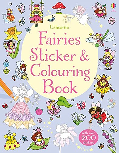 Fairies Sticker and Colouring Book