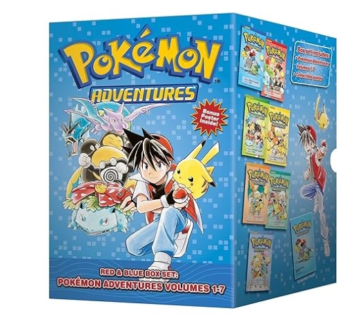Pokemon Adventures Red & Blue Box Set Set Vol. 1-7