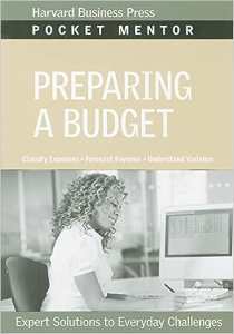 POCKET MENTOR PREPARING A BUDGET