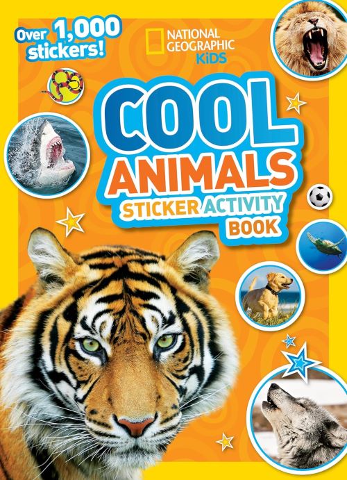 National Geographic Kids Cool Animals Sticker Book