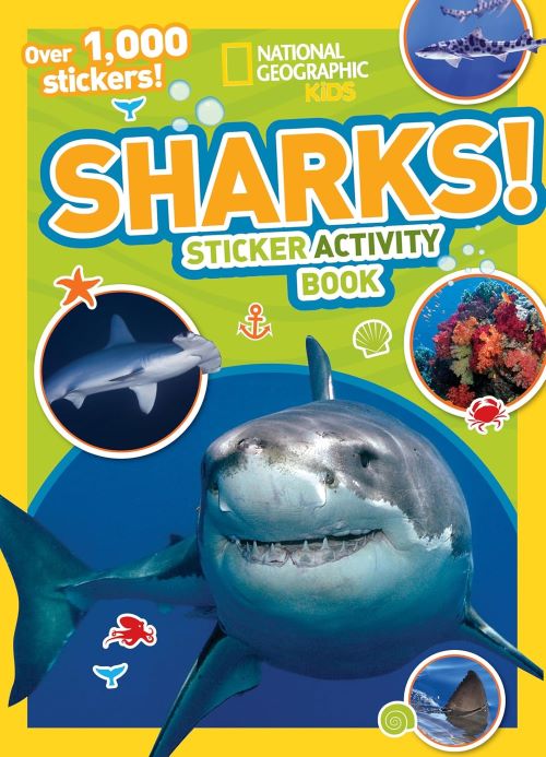 National Geographic Kids Sharks Sticker