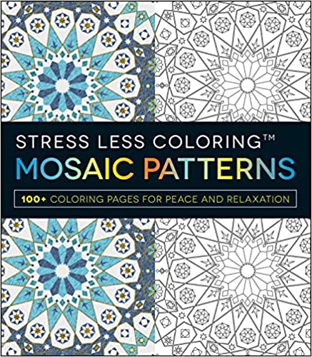 Stress Less Coloring Mosaic Patterns