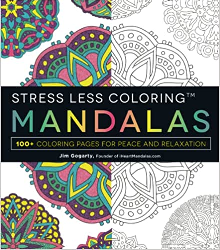 Stress Less Coloring Mandalas