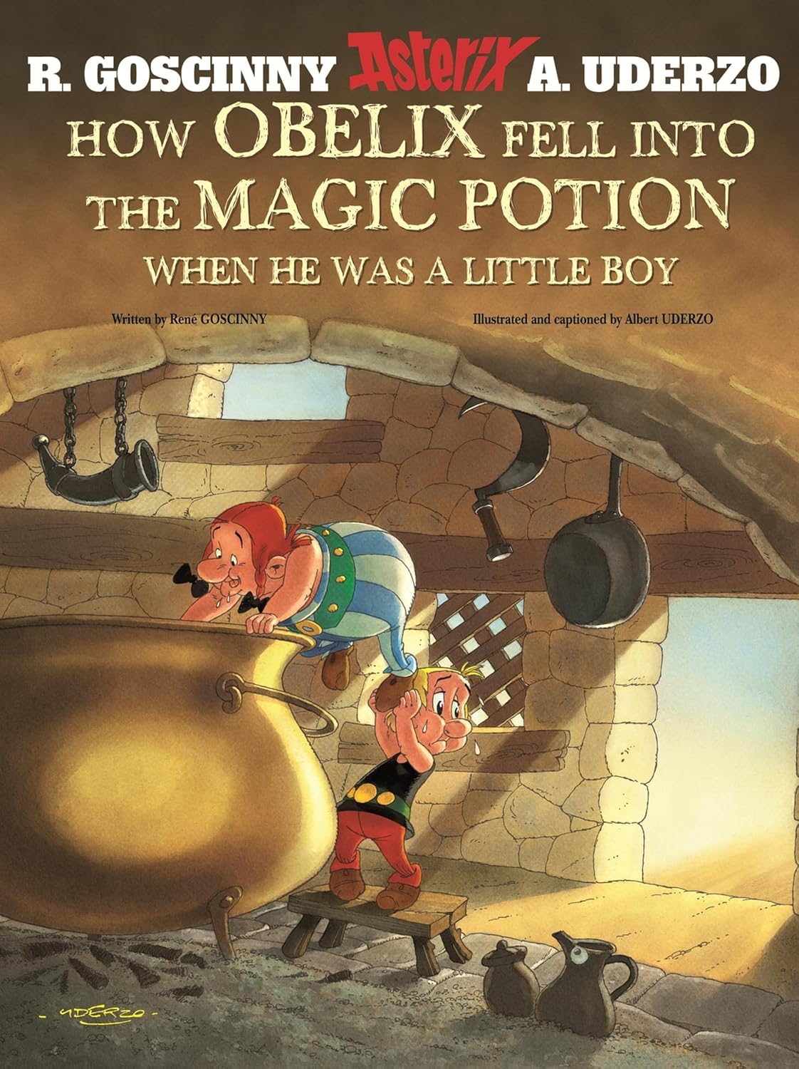 Asterix How Obelix Fell Into The Magic Potion When He Was A Little Boy