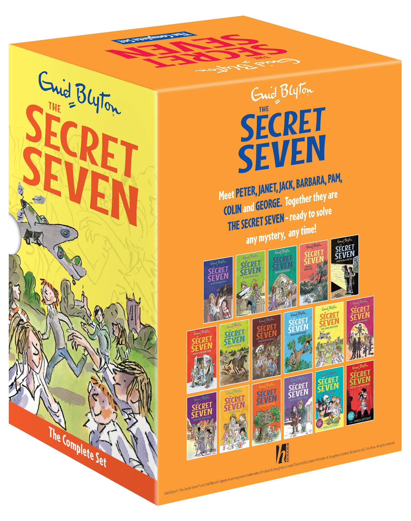 Secret Seven Complete Boxset Of 17 Titles
