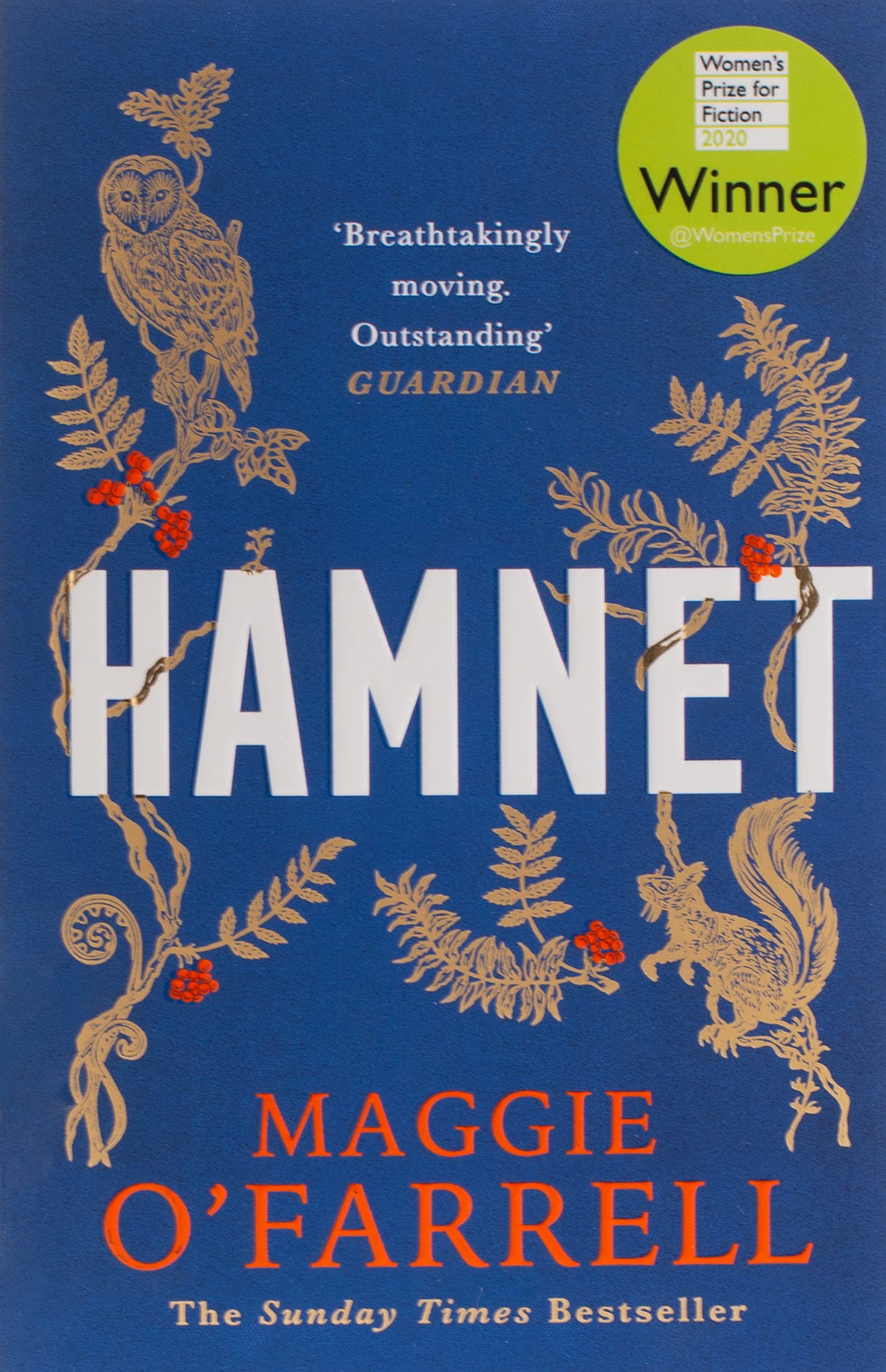 Hamnet Winner of Womens Prize For Fiction 2020