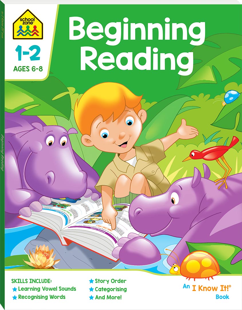 Beginning Reading Workbook Ages 6 to 8          