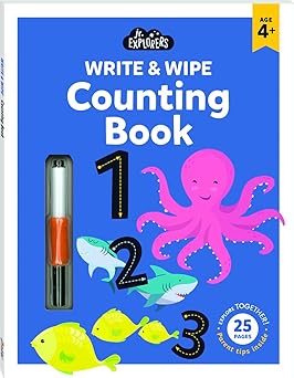 Write and Wipe Counting Book          
