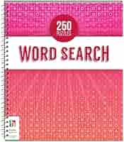 250 Puzzles Word Search                           