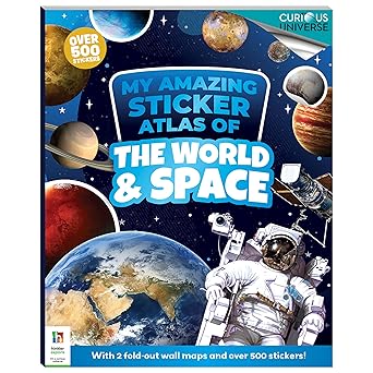 My Amazing Sticker Atlas Of The World And Space