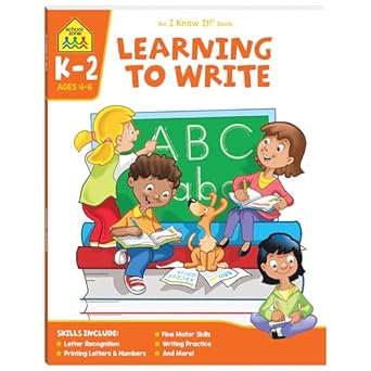 Learning to Write age 4 to 6