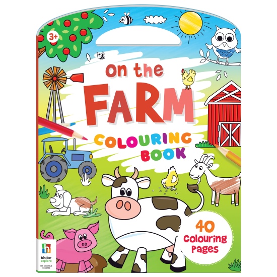 On the Farm Colouring Book                        