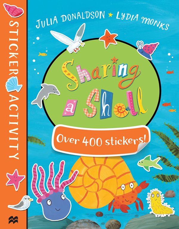Sharing A Shell Sticker Book Over 400 Stickers