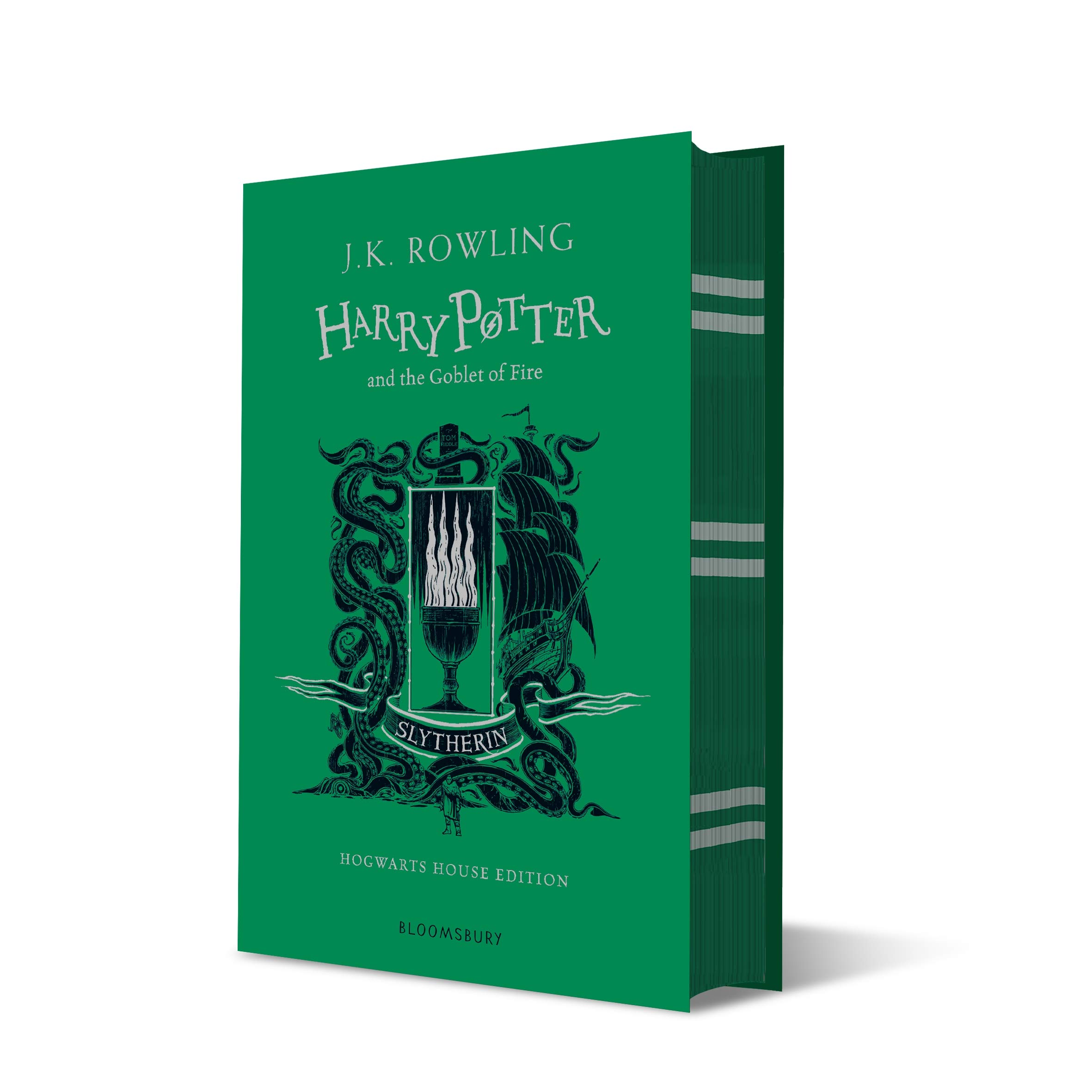 Harry Potter And The Goblet Of Fire Part 4 Slytherin House Edition Green Colour Hb