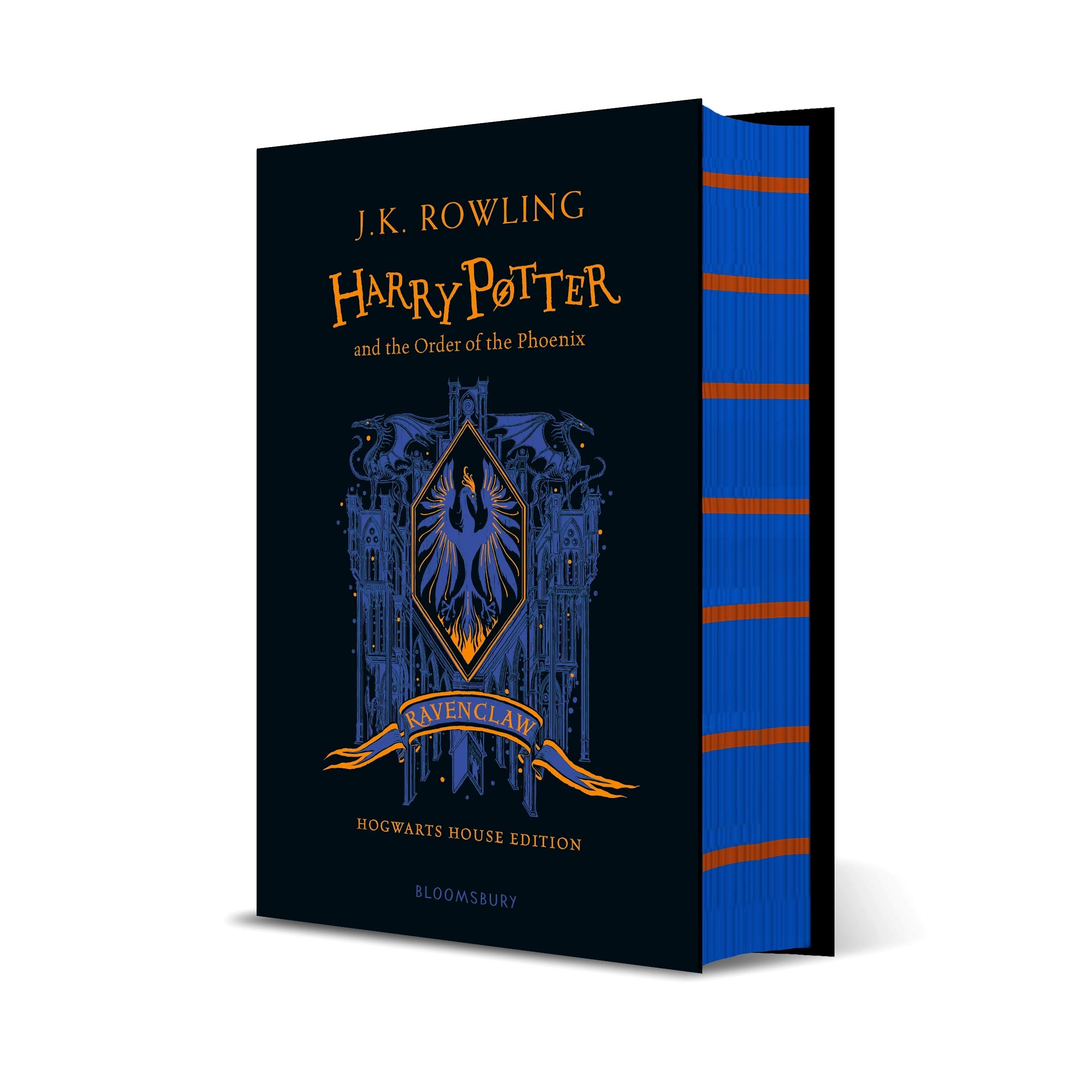 Harry Potter And The Order Of The Phoenix Part 5 Ravenclaw House Edition Blue Colour Hb