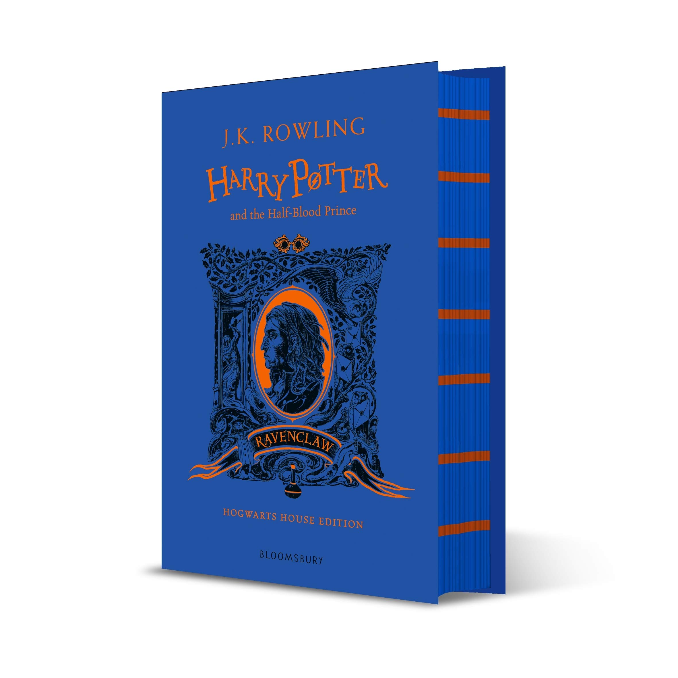 Harry Potter And The Half-Blood Prince Part 6 Ravenclaw House Edition Blue Colour Hb