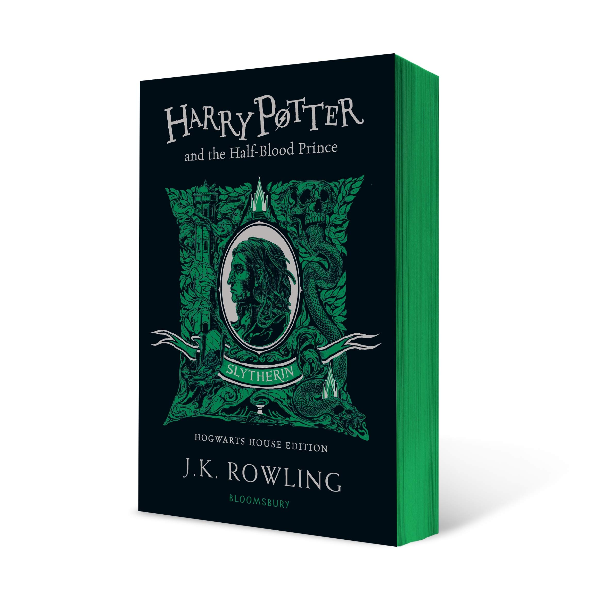 Harry Potter and the Half Blood Prince Part 6 Slytherin House Edition Green Colour