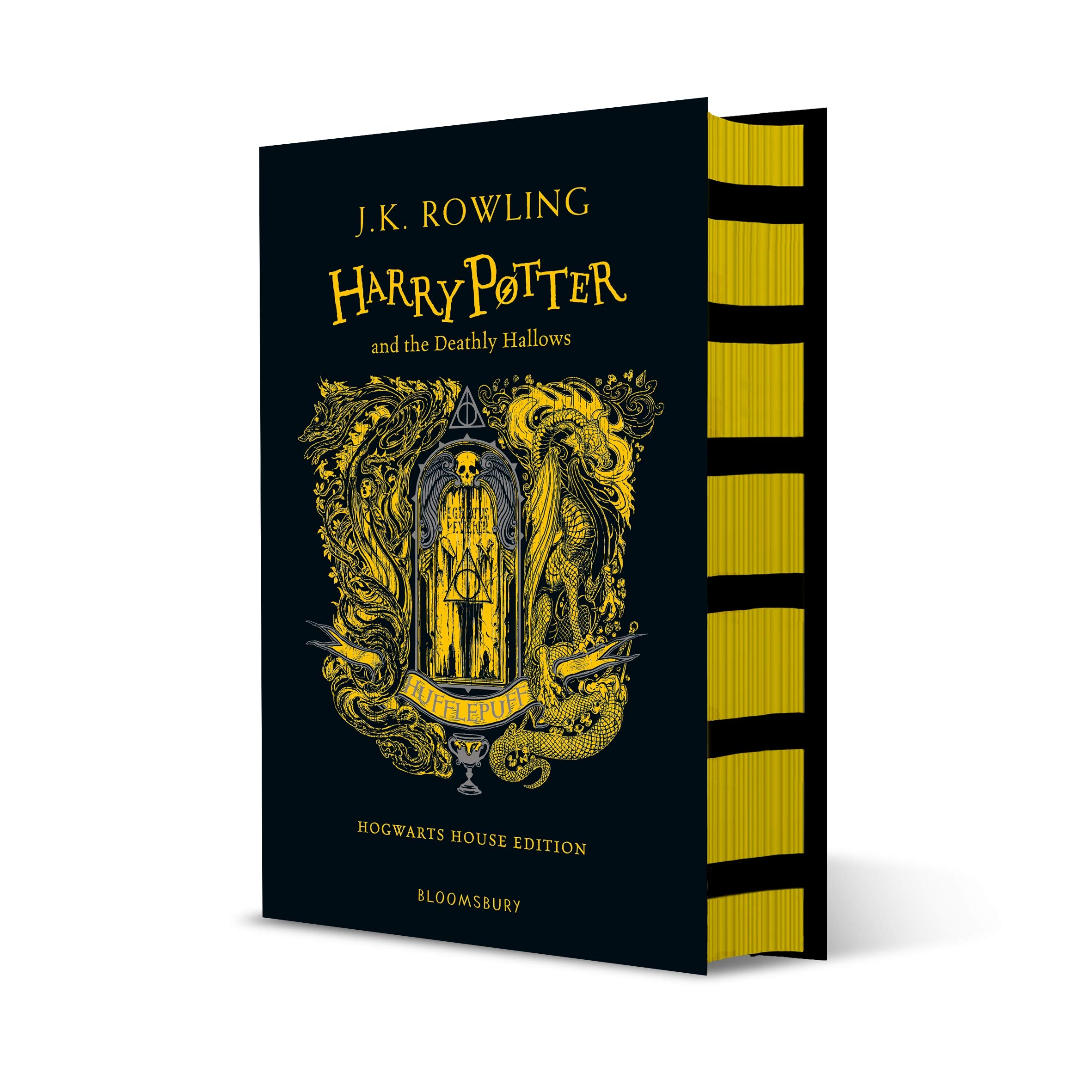 Harry Potter And The Deathly Hallows Part 7 Hufflepuff House Edition Yellow Colour Hb