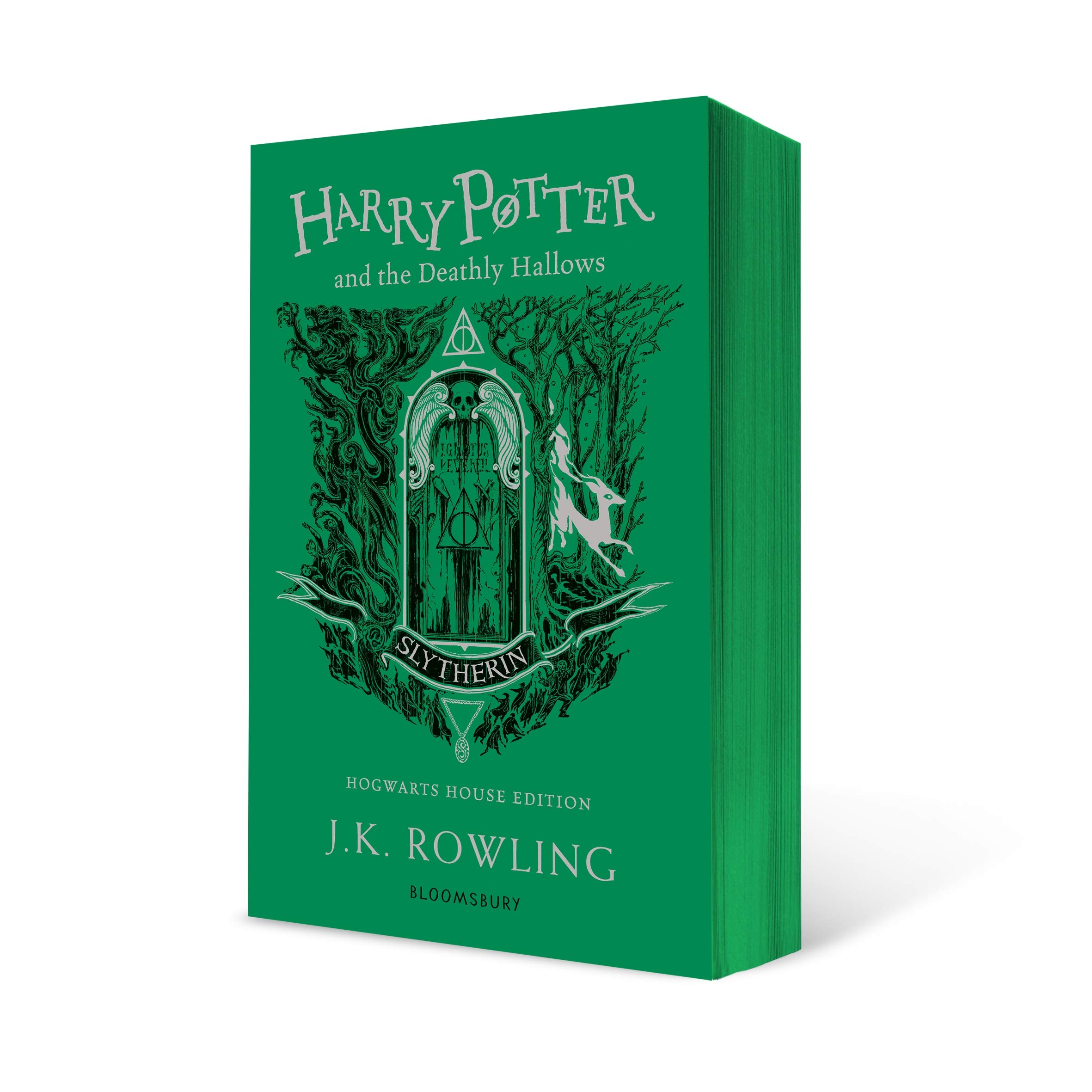 Harry Potter And The Deathly Hallows Part 7 Slytherin House Edition Green Colour