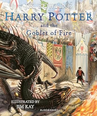 Harry Potter And The Goblet Of Fire Part 4 Illustrated Edition Pb