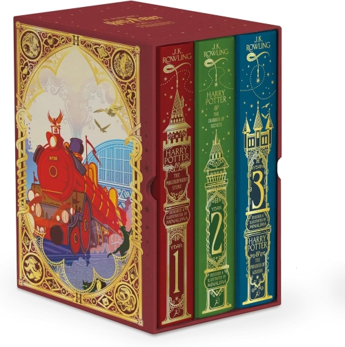 Harry Potter 1-3 Box Set Minalima Edition