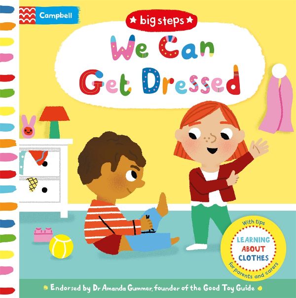 We Can Get Dressed Campbell Big Steps Book 8