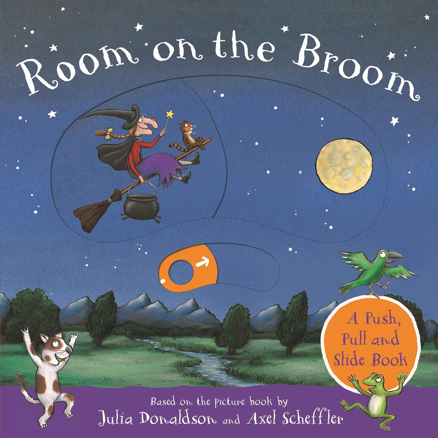 Room on the Broom Push Pull Book