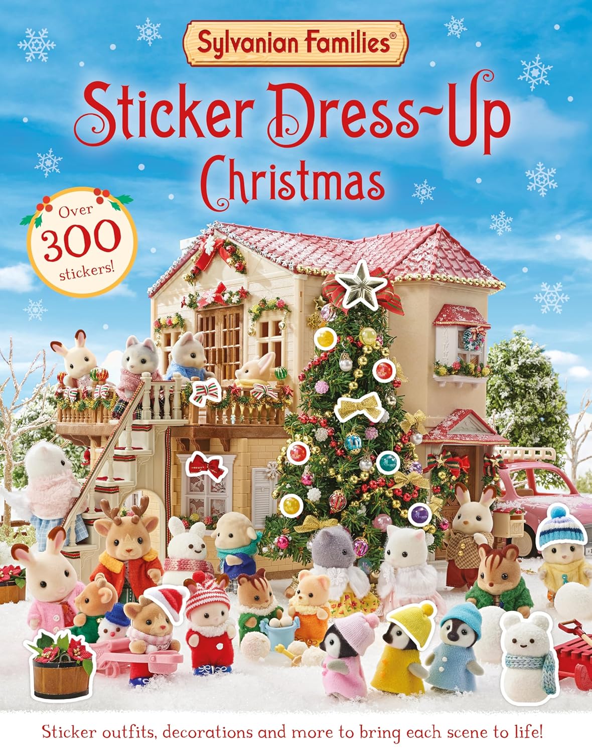 Sylvanian Families Sticker Dress Up Christmas