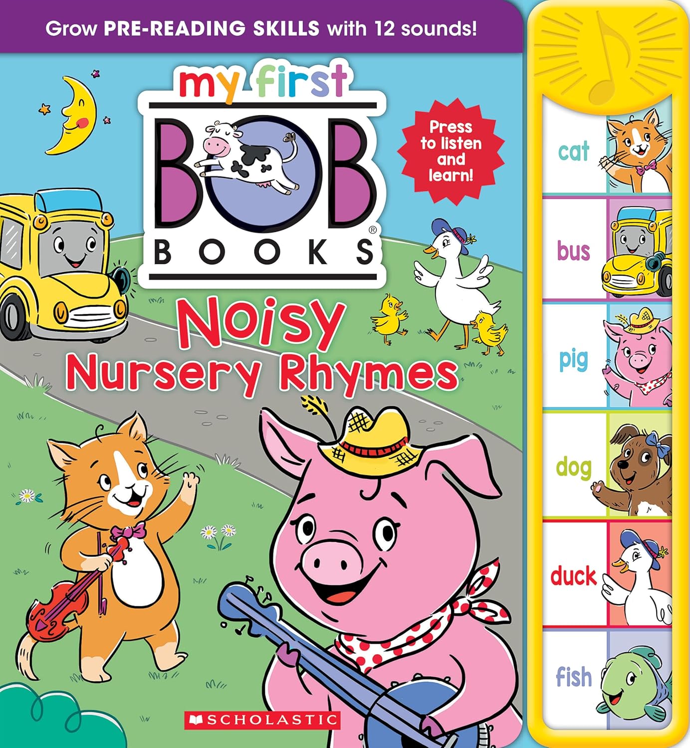 Bob Books Noisy Nursery Rhymes Sound Book