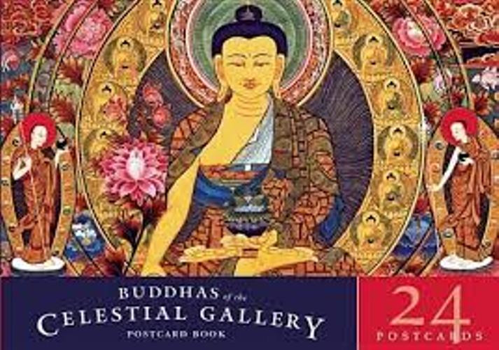 Buddhas of the Celestial Gallery 24 Postcard Book