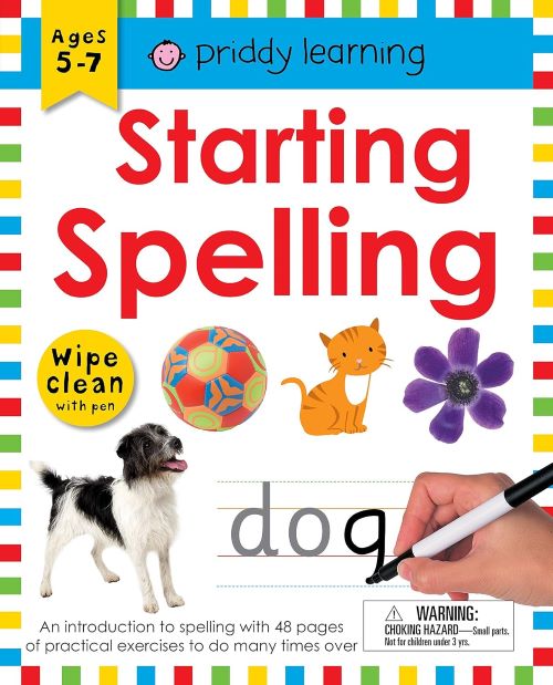 Wipe Clean Workbook Starting Spelling