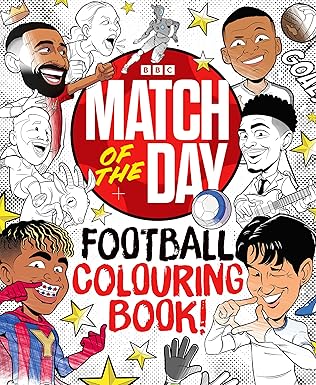 The Match Of The Day Football Colouring