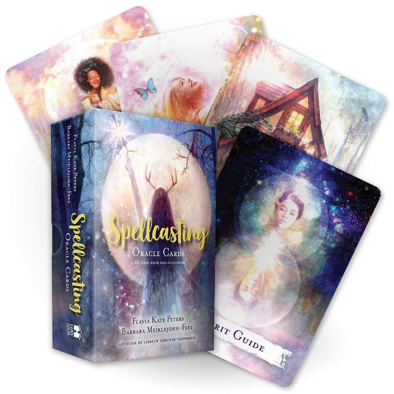 Spellcasting Oracle Cards A 48 Card Deck and Guidebook