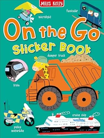 On the Go Sticker Book                            