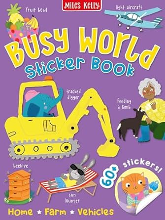 Busy World Sticker Book                          