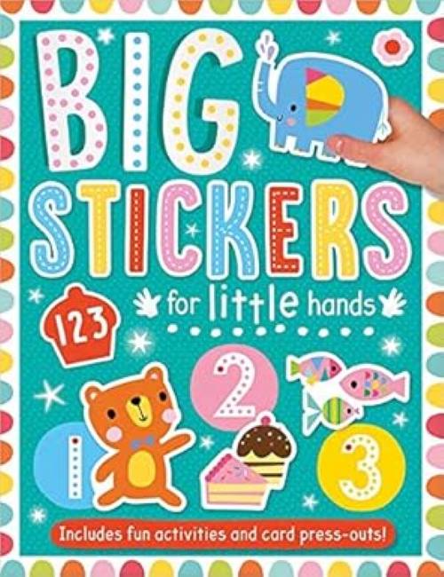 Big Stickers For Little Hands 123