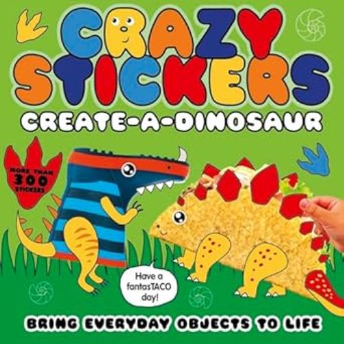 Crazy Stickers Create a Dinosaur